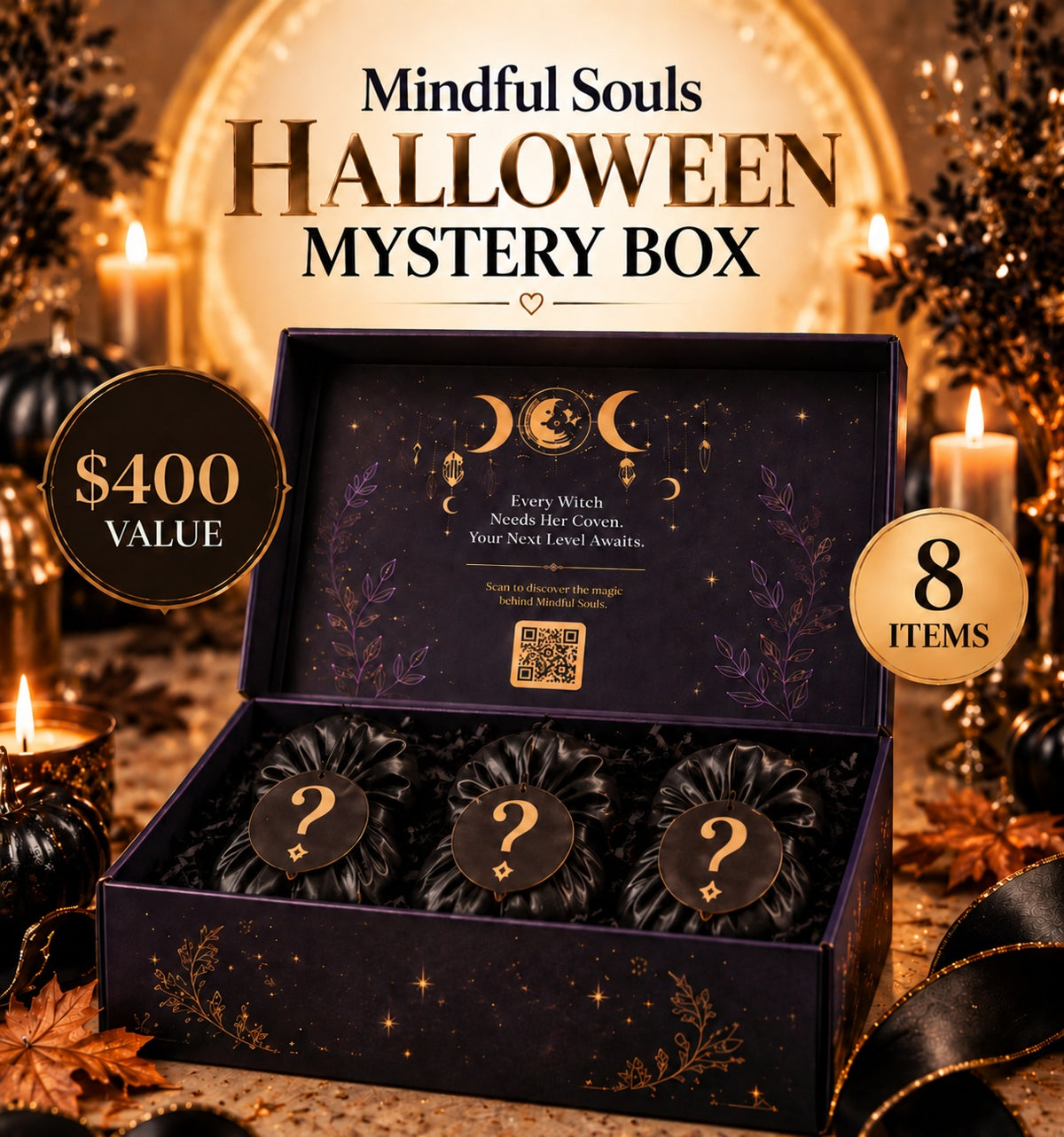 Halloween Mystery Box - Spooky Season Spiritual Kit