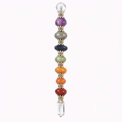 7 Chakra Wand – Complete Chakra Crystal Tool for Reiki