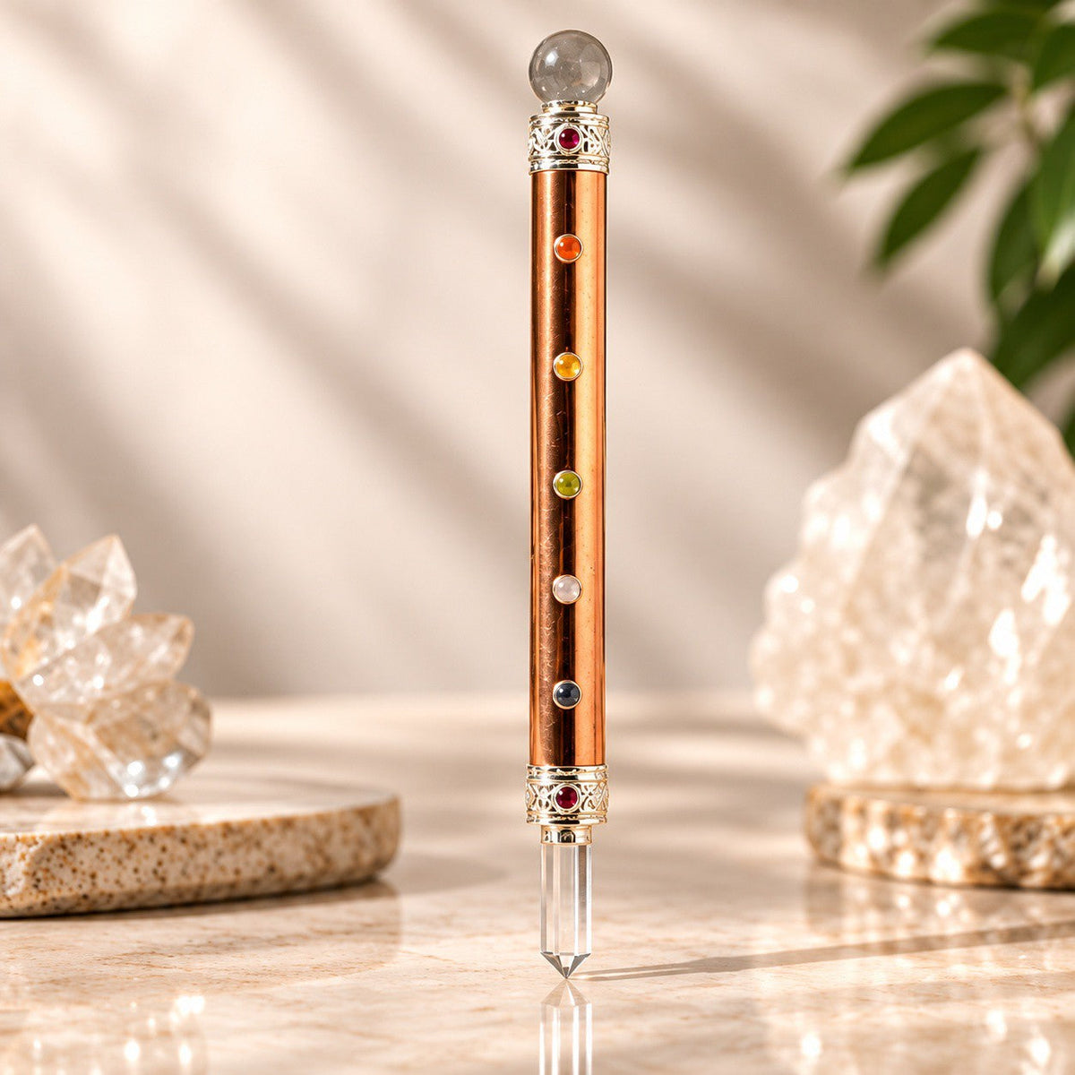 7 Chakra Wand – Complete Chakra Crystal Tool for Reiki