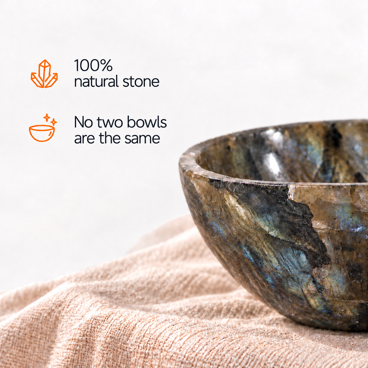 Natural Crystal Ritual Bowls – Altar and Meditation