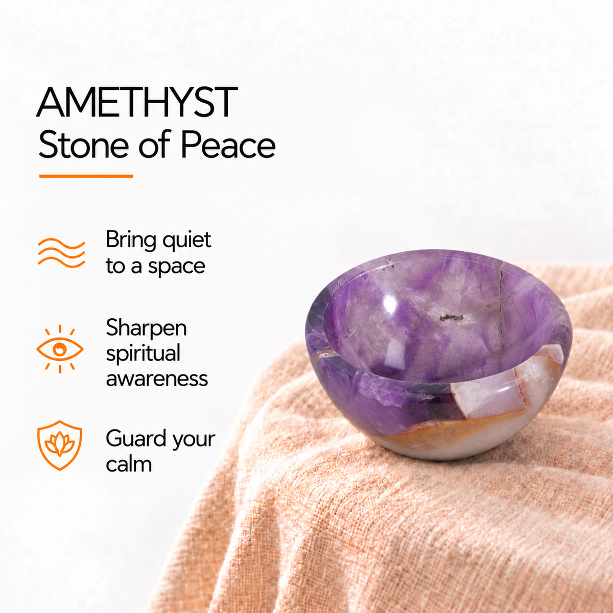 Natural Crystal Ritual Bowls – Altar and Meditation
