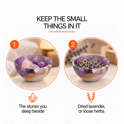 Natural Crystal Ritual Bowls – Altar and Meditation