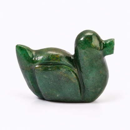 Crystal Duck Carving – Sodalite, Tiger Eye and Aventurine