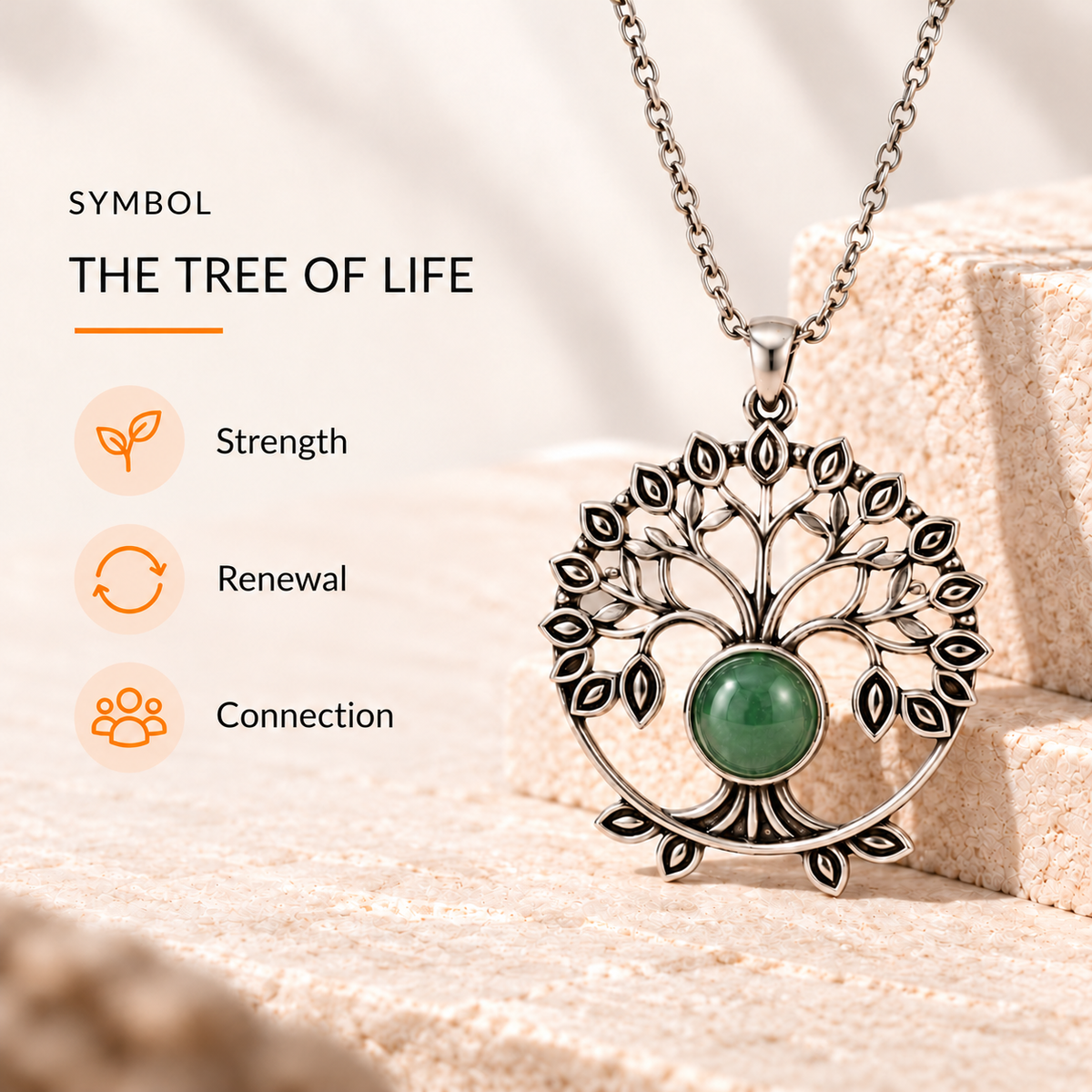 Crystal Symbol Pendant Collection – Intention Charms