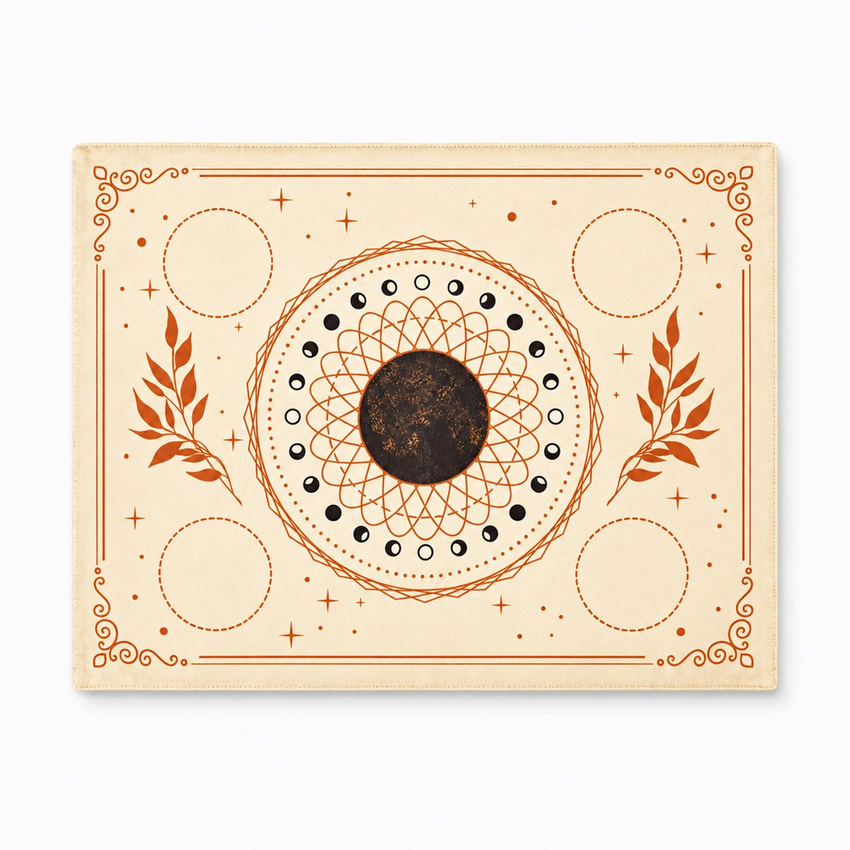 Sacred Altar Mat – Crystal, Candle and Ritual Setup Cloth