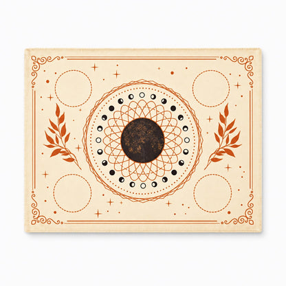 Sacred Altar Mat – Crystal, Candle and Ritual Setup Cloth