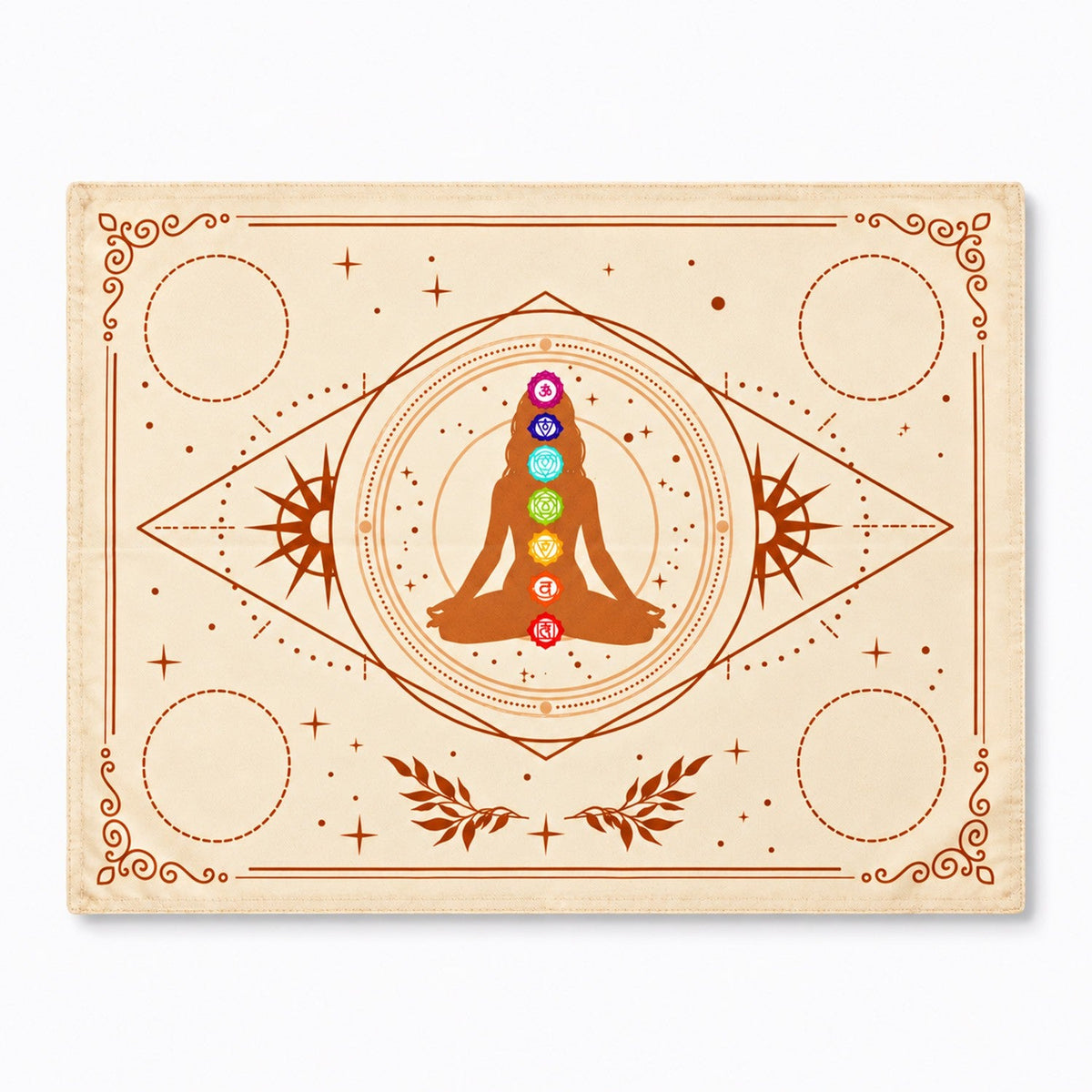 Sacred Altar Mat – Crystal, Candle and Ritual Setup Cloth