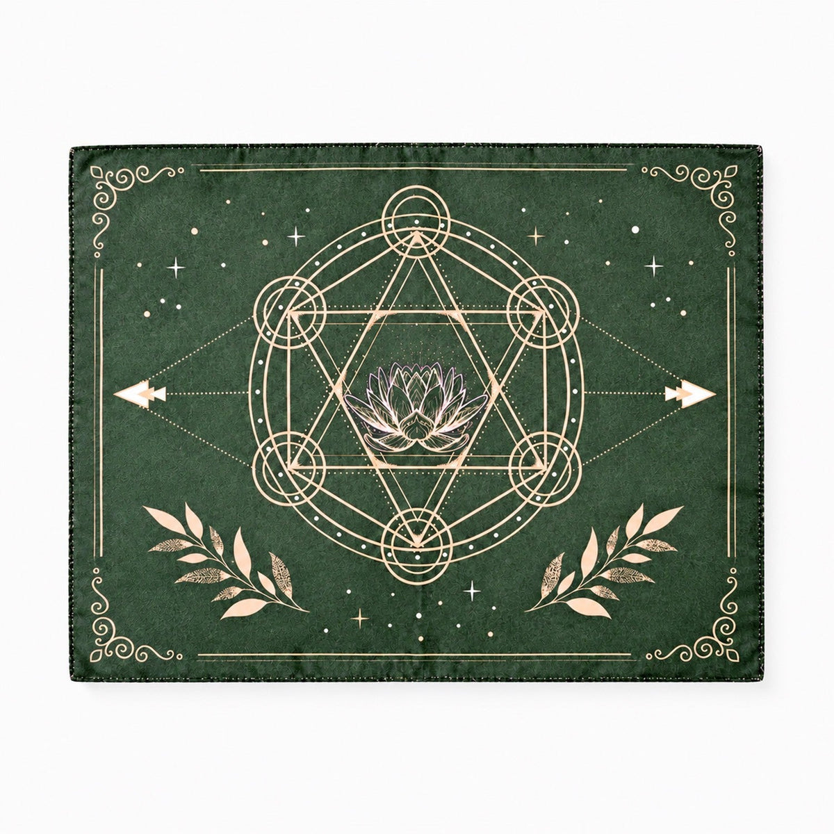 Sacred Altar Mat – Crystal, Candle and Ritual Setup Cloth