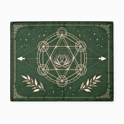 Sacred Altar Mat – Crystal, Candle and Ritual Setup Cloth