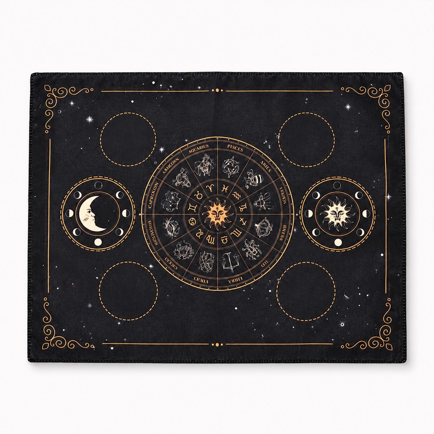 Sacred Altar Mat – Crystal, Candle and Ritual Setup Cloth