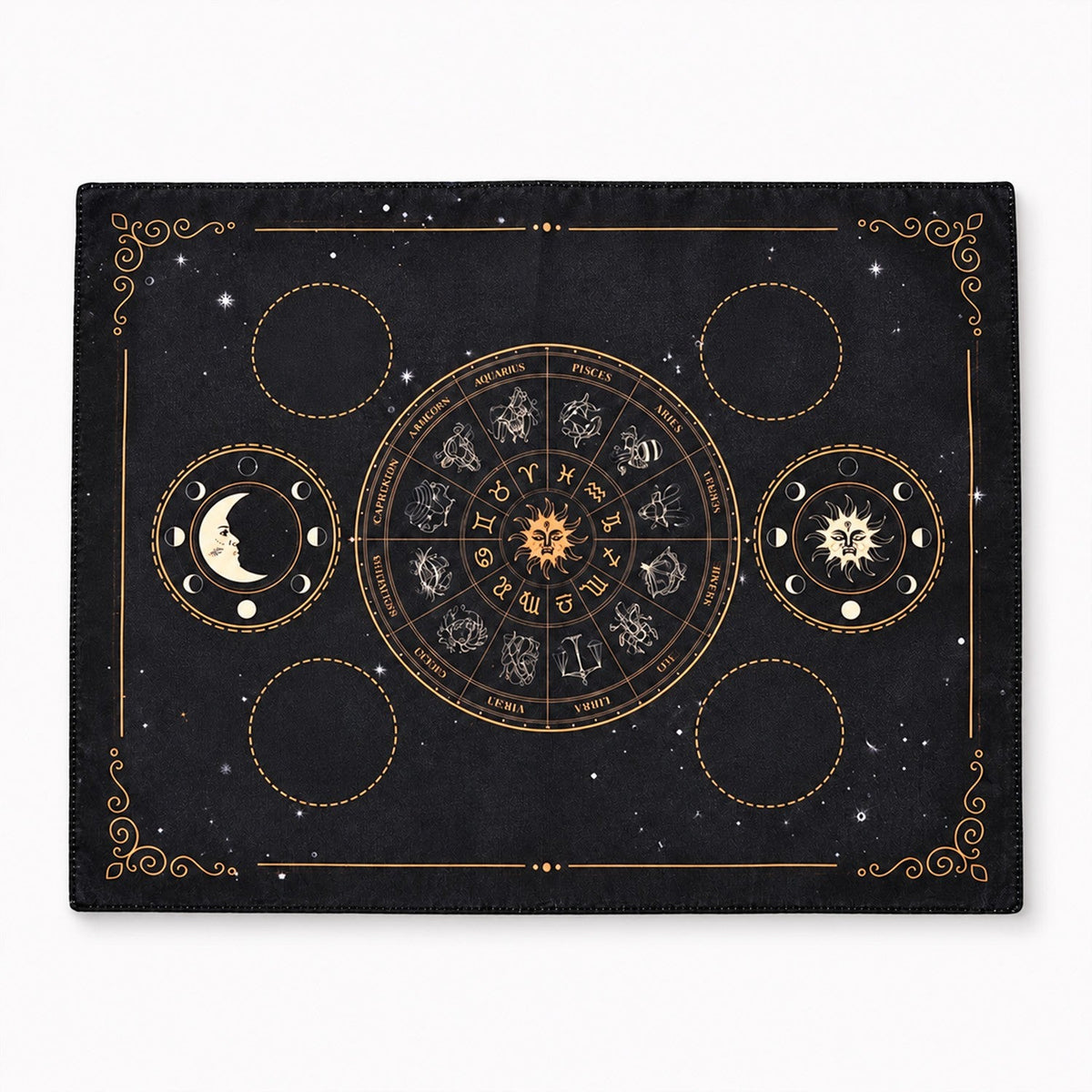 Sacred Altar Mat – Crystal, Candle and Ritual Setup Cloth