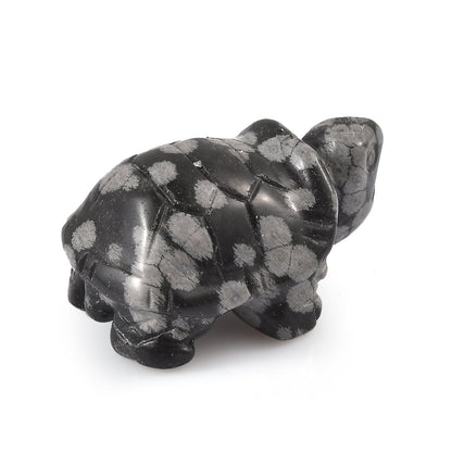 Snowflake Obsidian Turtle – Your Pocket-Sized Shell of Protection