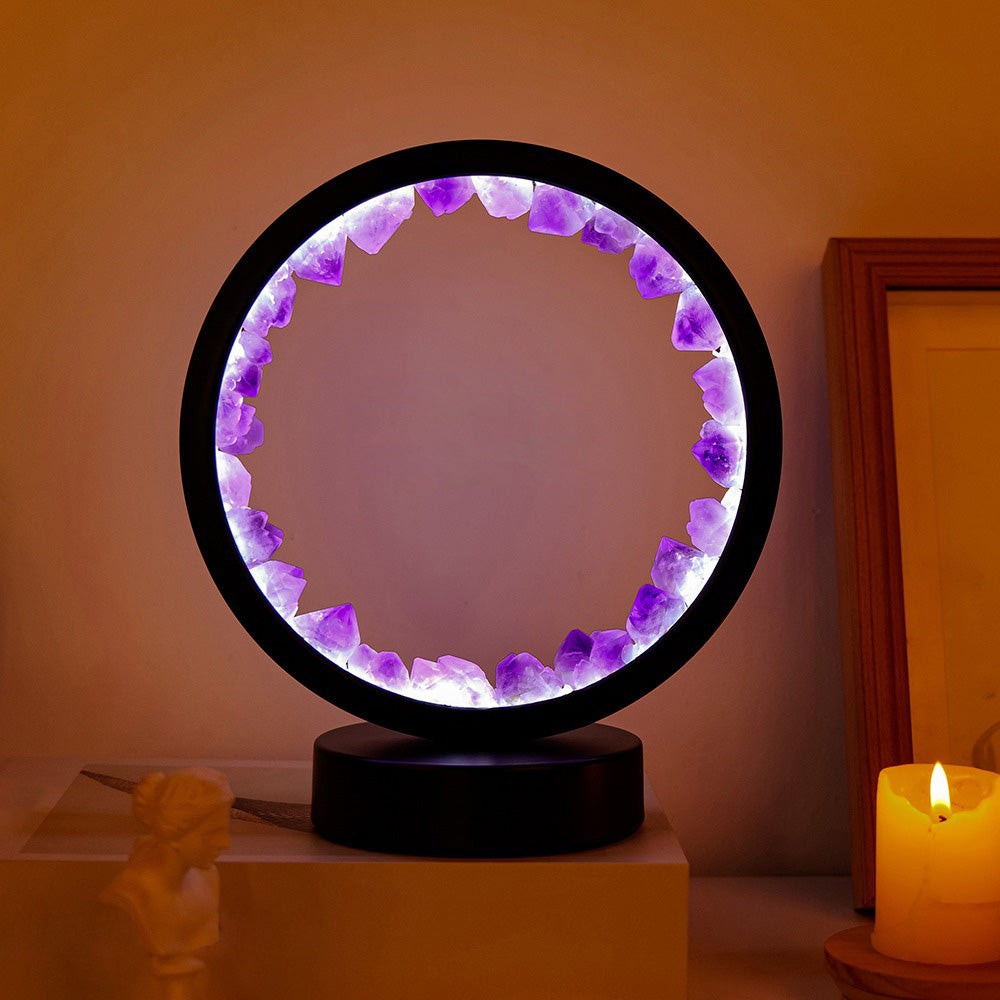 Amethyst Portal Crystal Lamp