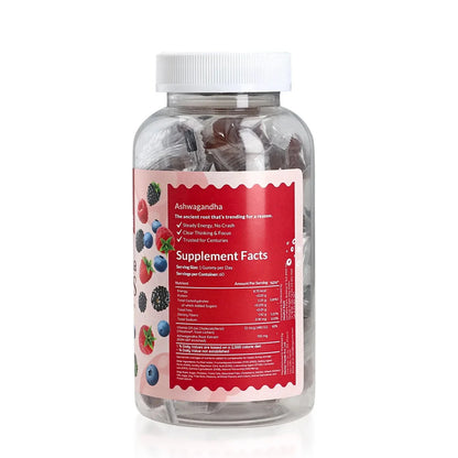 Zen Energy: Sugar Free Natural Ashwagandha Vitality Gummies