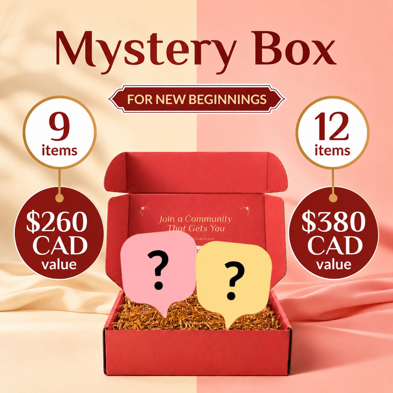 Fresh Start Limited Mystery Box - 9 or 12 Mystery Crystal & Ritual Essentials