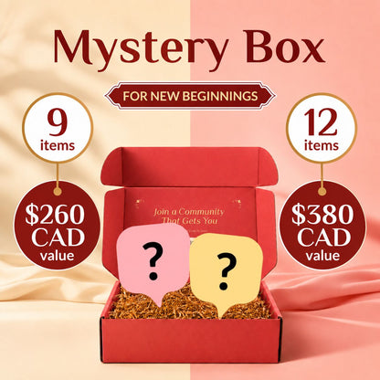 Fresh Start Limited Mystery Box - 9 or 12 Mystery Crystal & Ritual Essentials