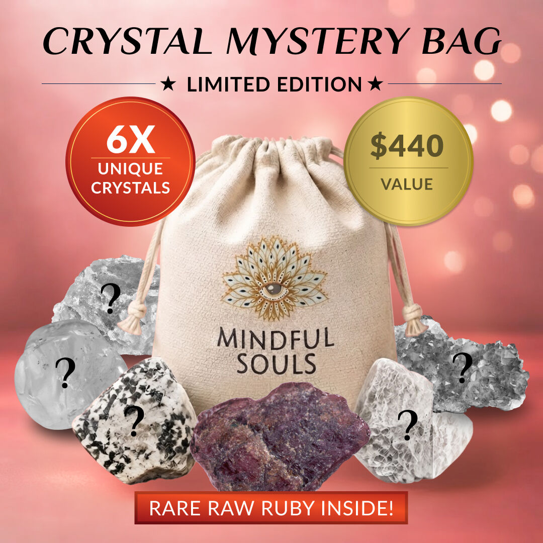 Mega Crystal Mystery Bag | Premium Stone + 5 Surprise Crystals
