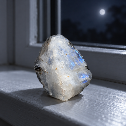 Crystal Mystery Bag - Rainbow Moonstone + FREE Digital Lunar Guide 2027