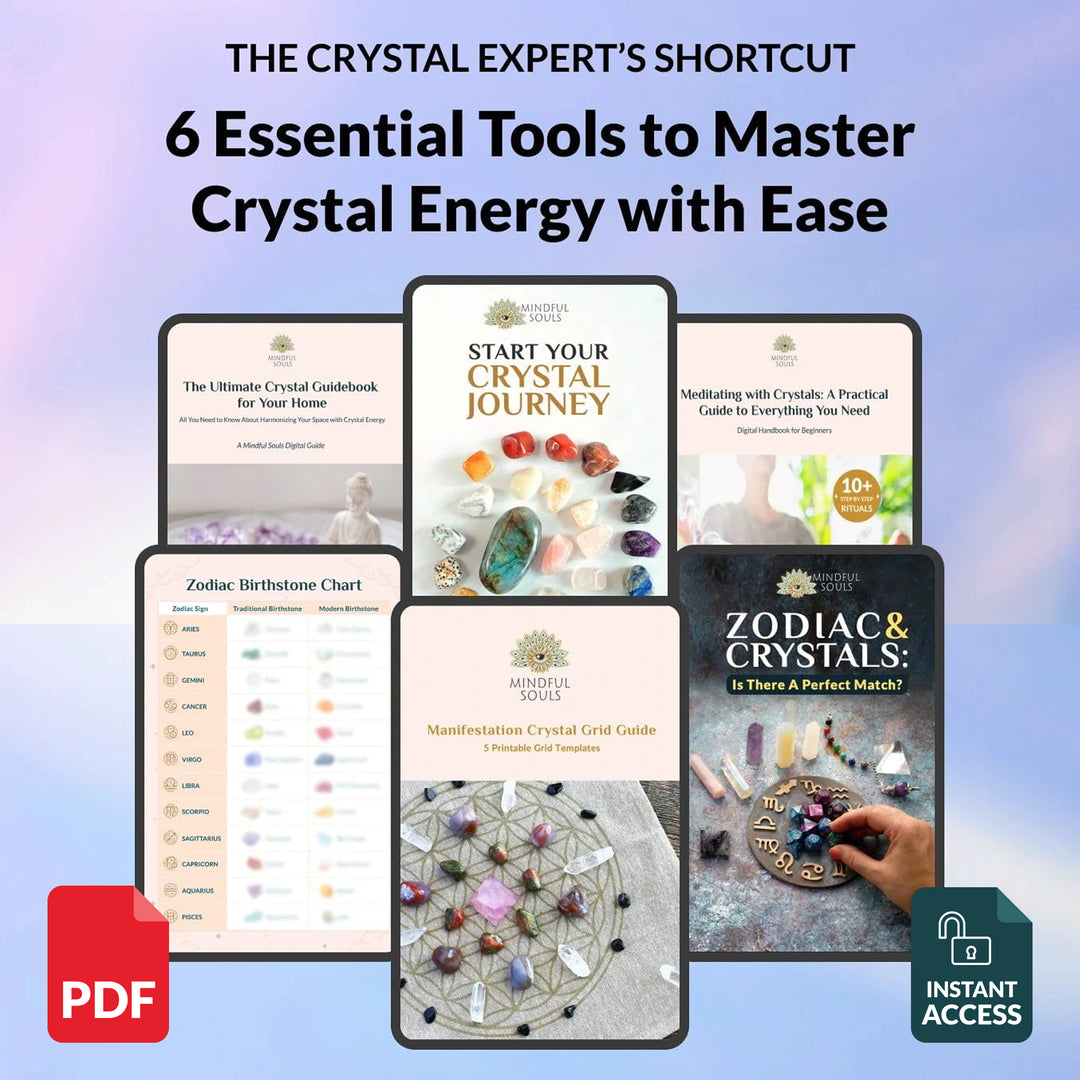 The Crystal Expert’s Shortcut (6x Digital & Printable products)