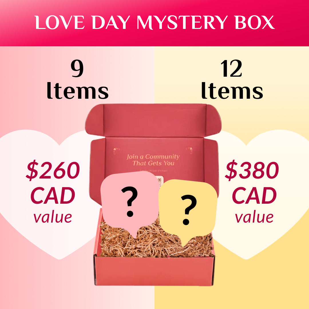 Love Day Mystery Box - 9 or 12 Self-Love Essentials