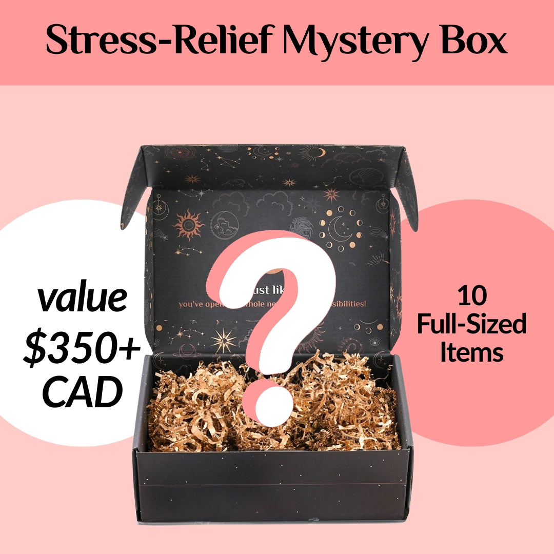 Stress-Relief Mystery Box - 10 Surprise Tools for Stress-Free Living