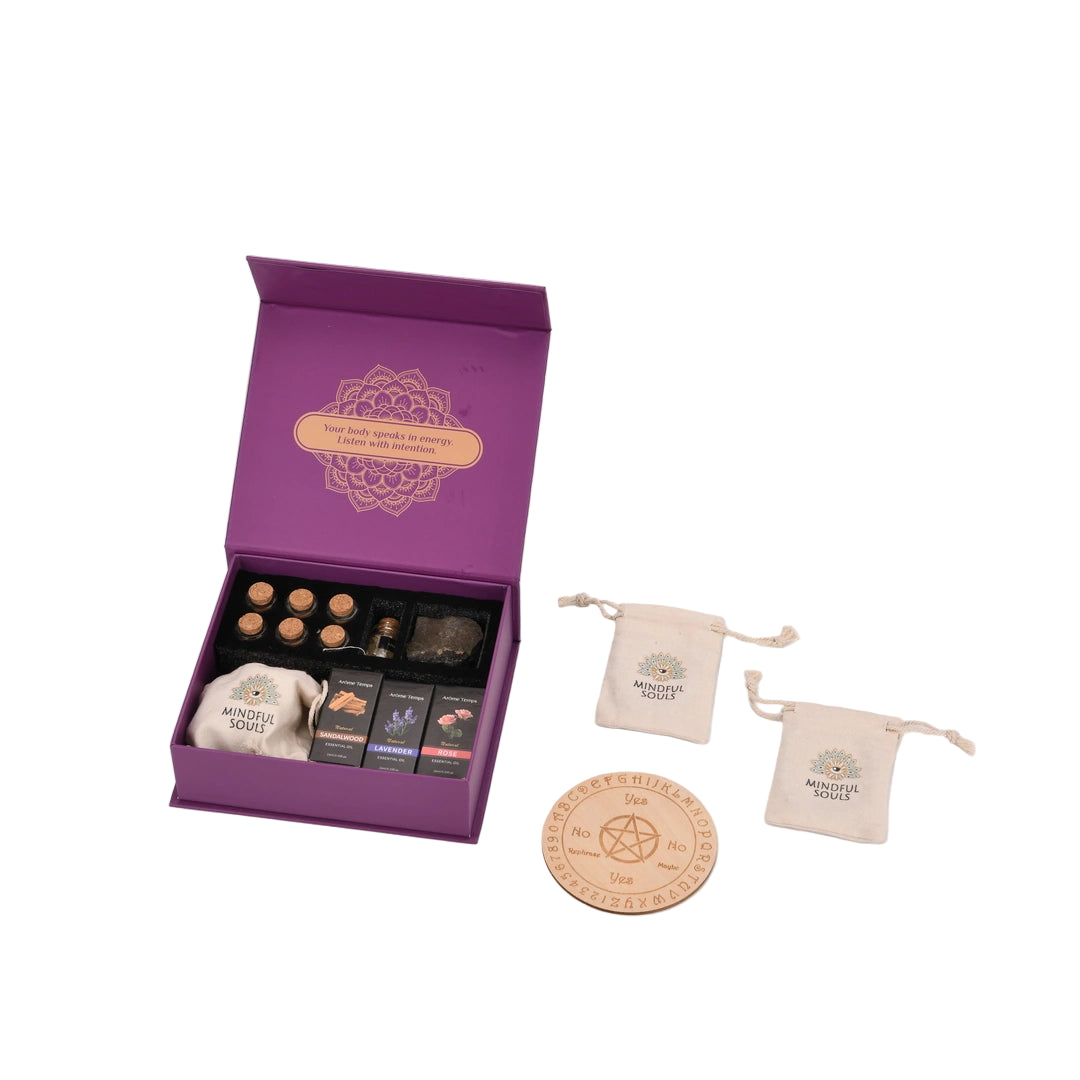 2x Chakra Balancing Kit – 22-Piece Crystal, Oil & Energy Healing Set