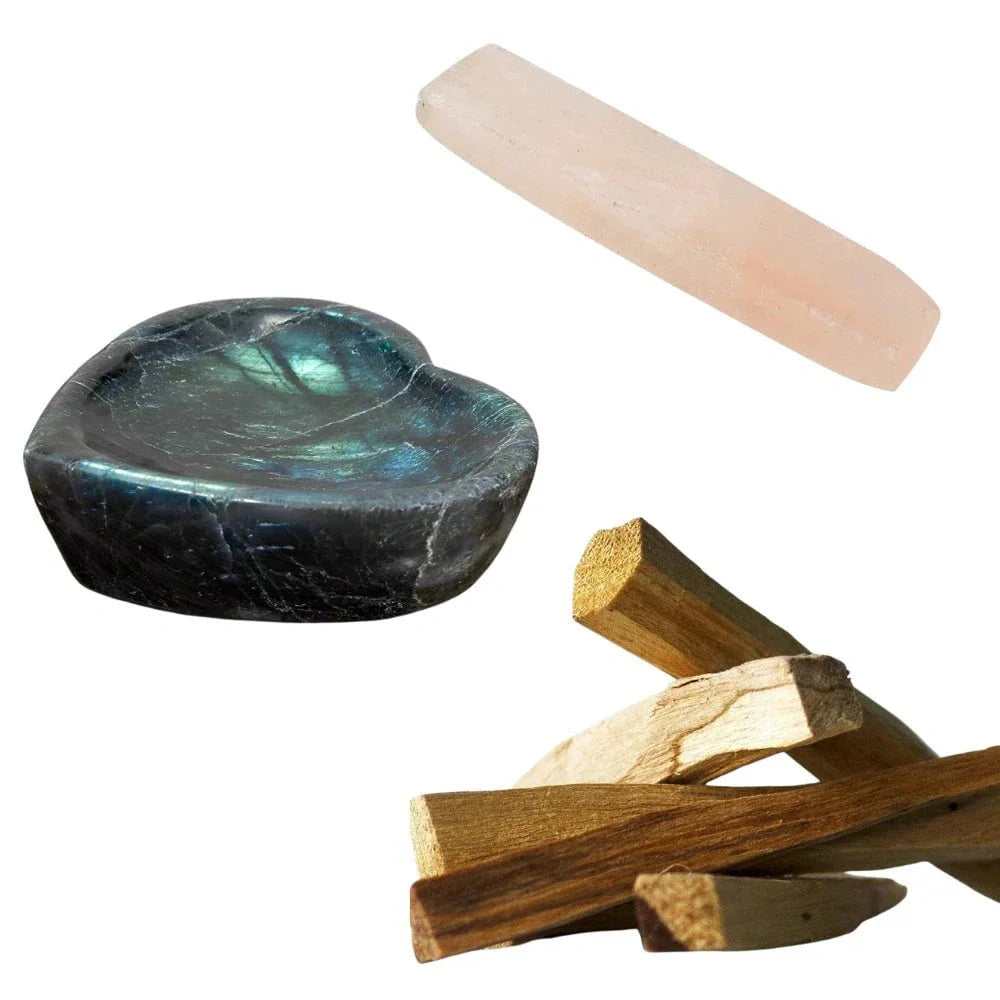 Crystal Cleansing Kit: Rebalance Your Energy and Space