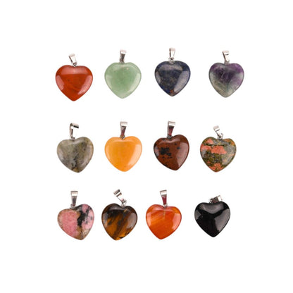 Crystal Heart Necklace Set - 12 Ways to Love Yourself More