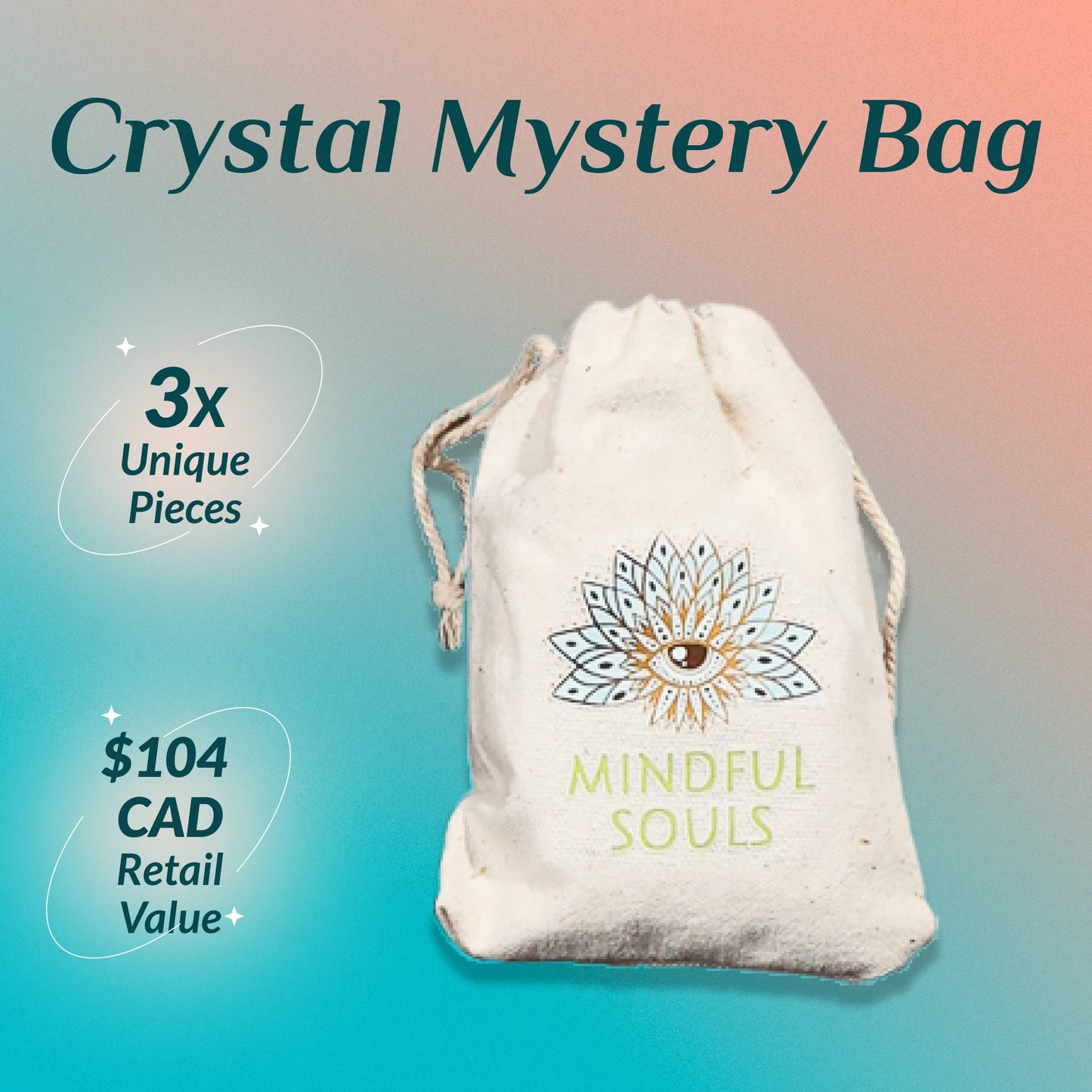 Crystal Mystery Bag - Calm Mind Edition