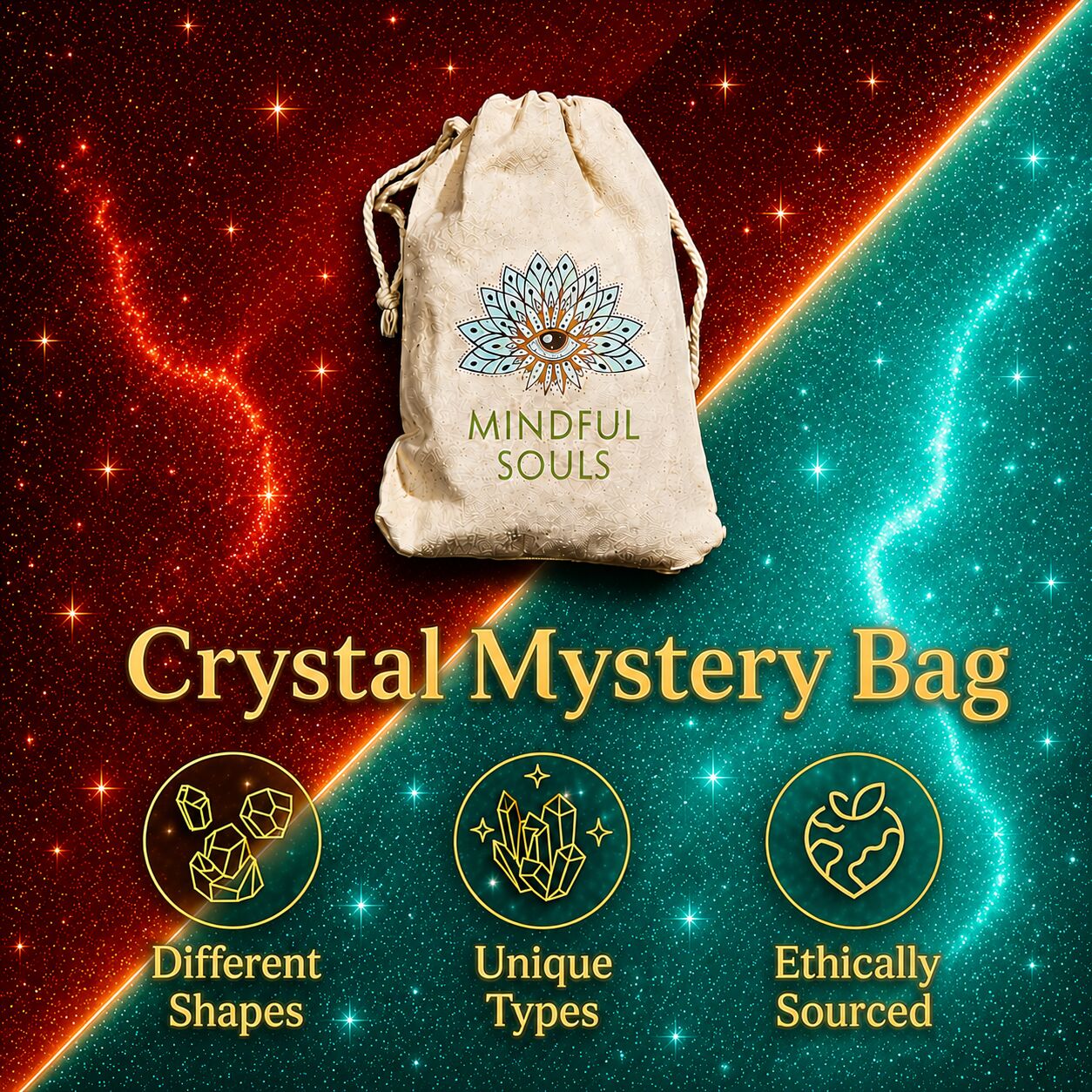 Crystal Mystery Bags For Gemini Season