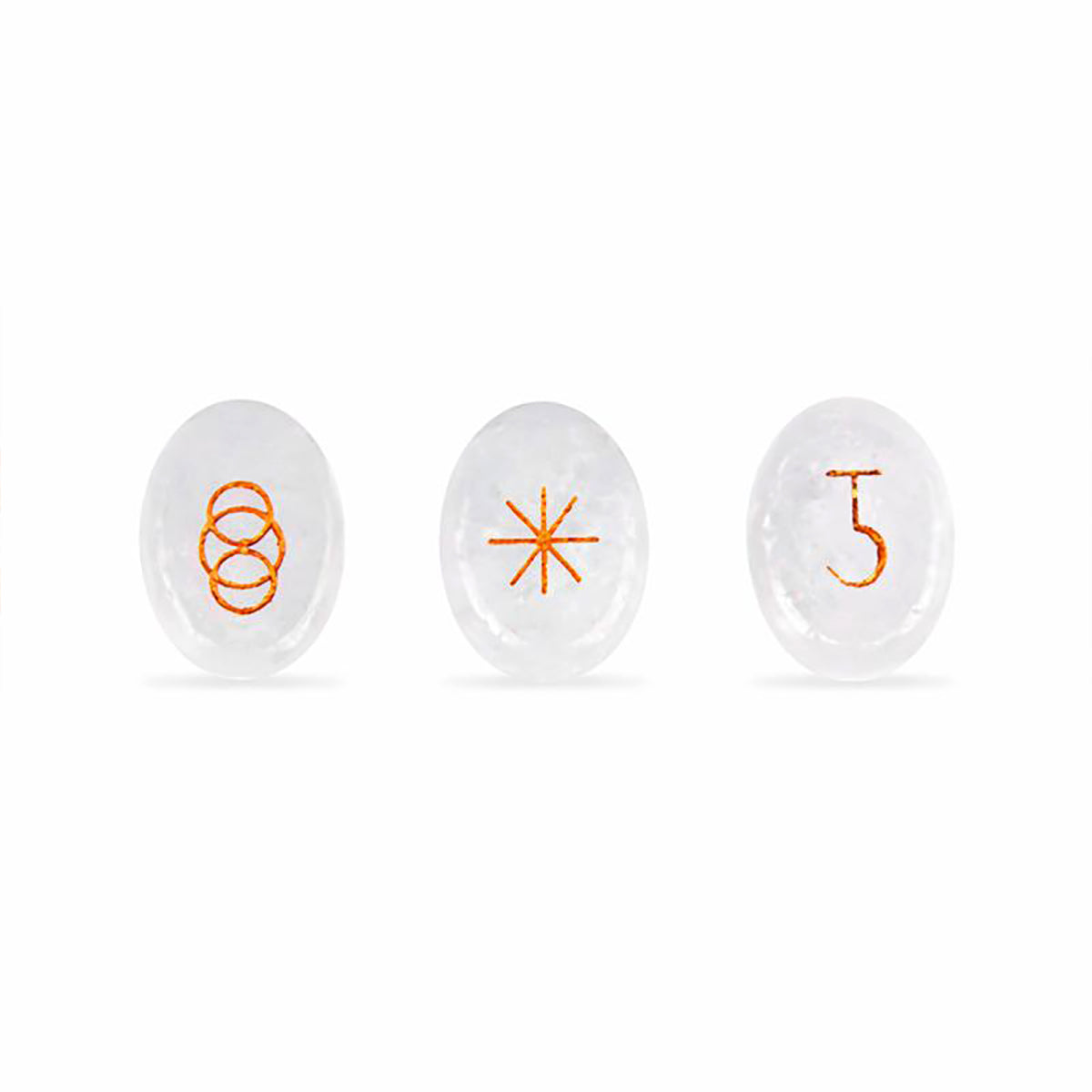 Sacred Symbol Pocket Crystal for Focus & Calm