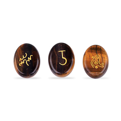 Sacred Symbol Pocket Crystal for Focus & Calm