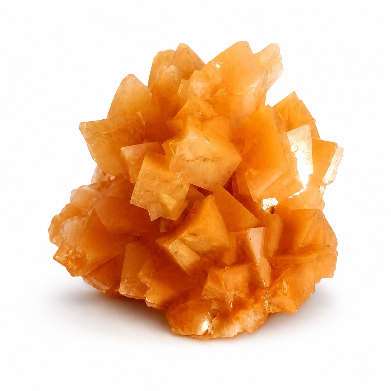 Orange Calcite Crystal
