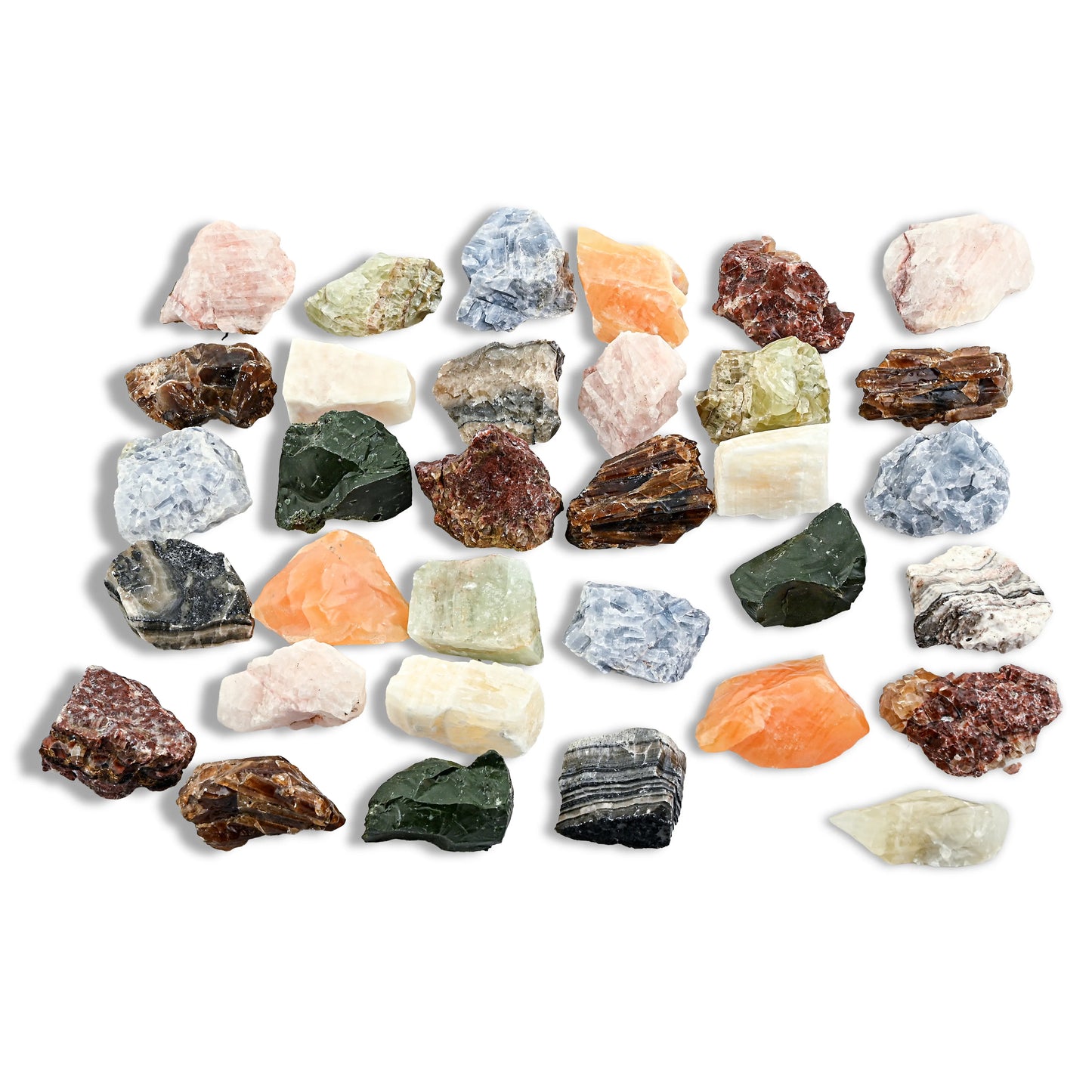 Energy Amplifier and Cleanser Mixed Calcite Stones Kit