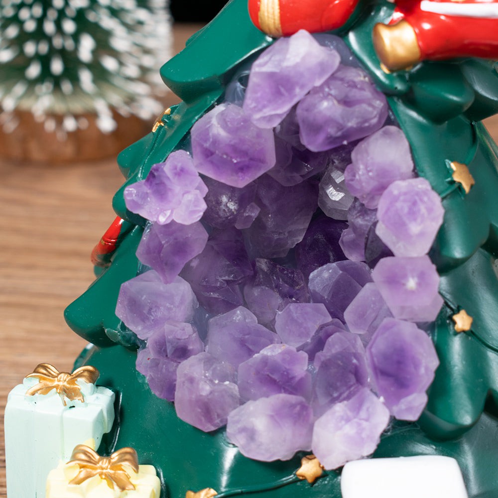 Amethyst Christmas Tree Night Light