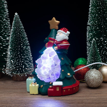 Amethyst Christmas Tree Night Light