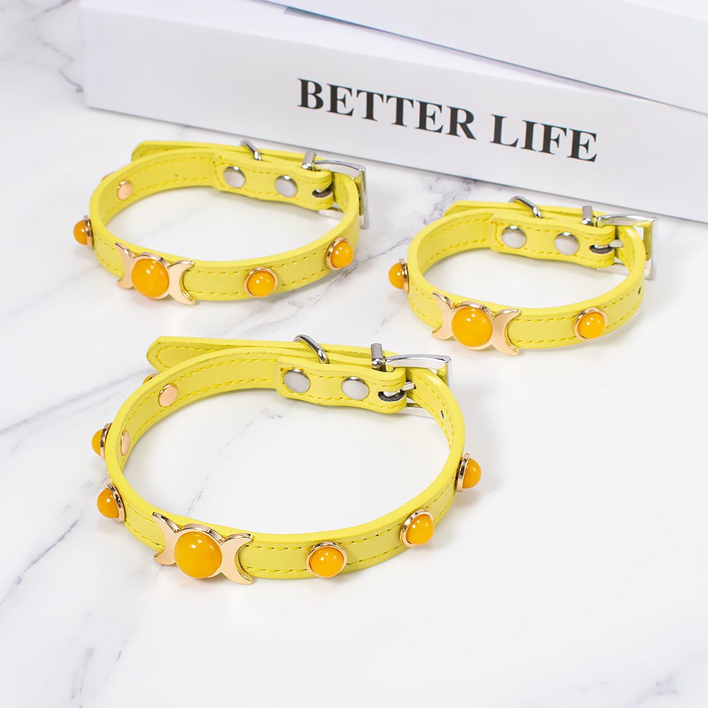 Citrine Pet Collar