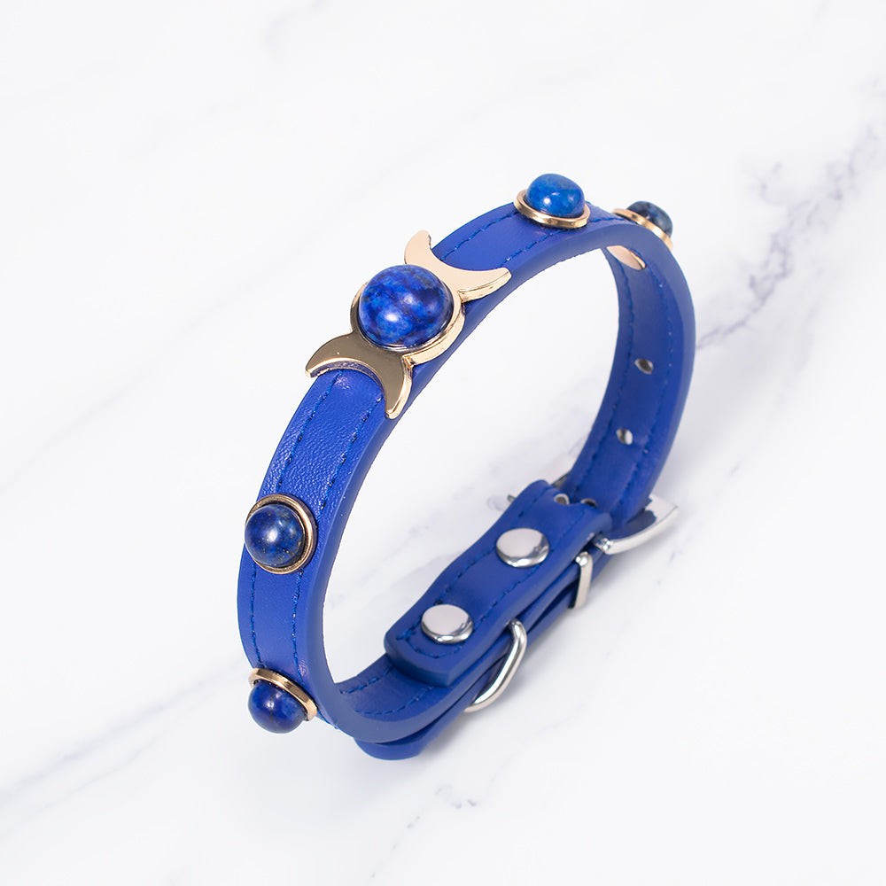 Lapis Lazuli Pet Collar