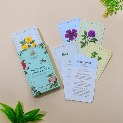 The Everyday Apothecary Deck – 55 Herb Cards for Rituals, Spells, and Manifestation