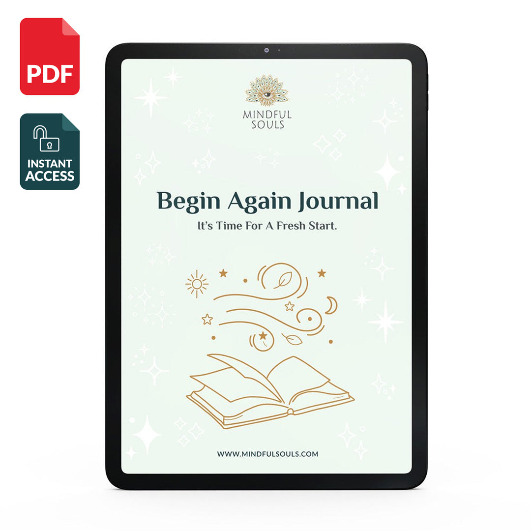 Digital Mental Health Planner "Begin Again"