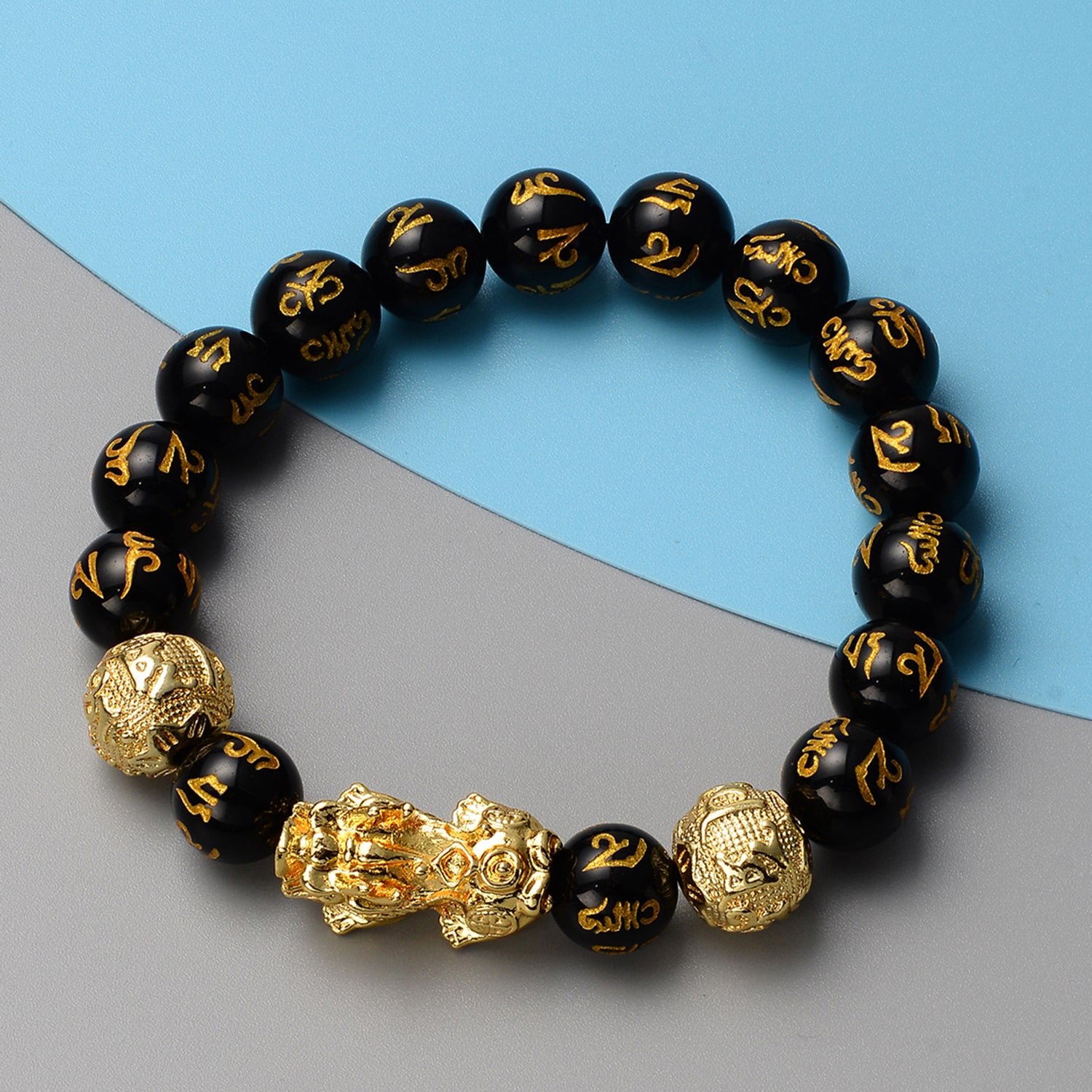 Feng Shui Black Obsidian Wealth Bracelet