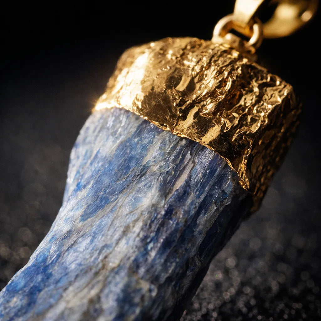 Mystical Blue Kyanite Pendant — Align, Express & Inspire