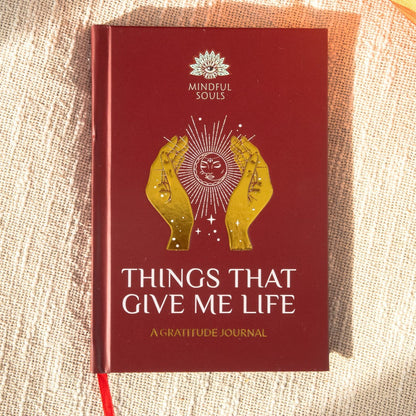 Things That Give Me Life | Gratitude 6-Month Planner