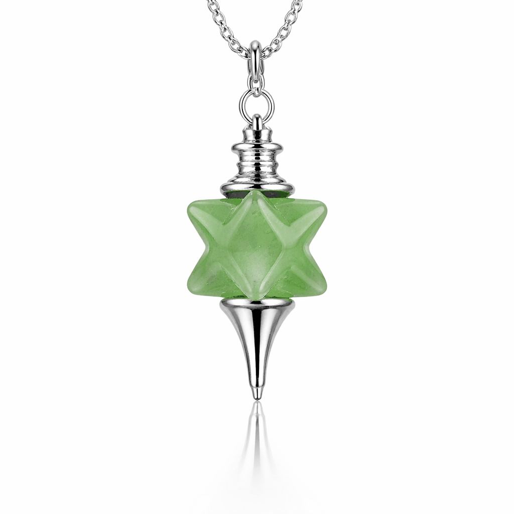 Natural Crystal Stone Divination Pendant — Unlock Your Inner Wisdom