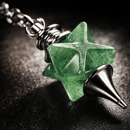 Natural Crystal Stone Divination Pendant — Unlock Your Inner Wisdom