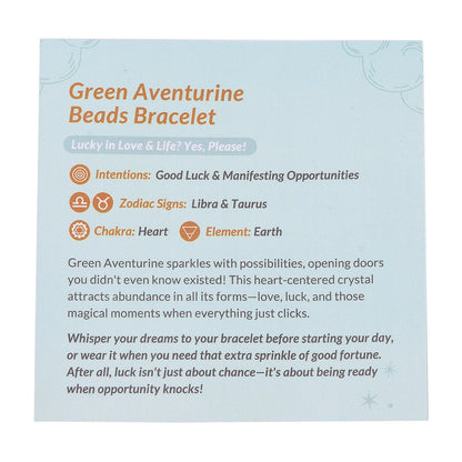 Crystal Bracelet – Wear What You Want to Attract