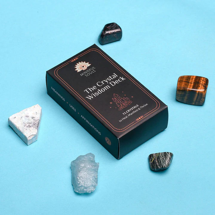 The Crystal Wisdom Card Deck + FREE Crystal Expert’s Shortcut (6x Digital & Printable products)