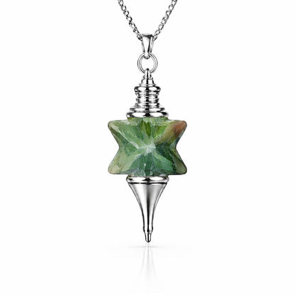 Natural Crystal Stone Divination Pendant — Unlock Your Inner Wisdom