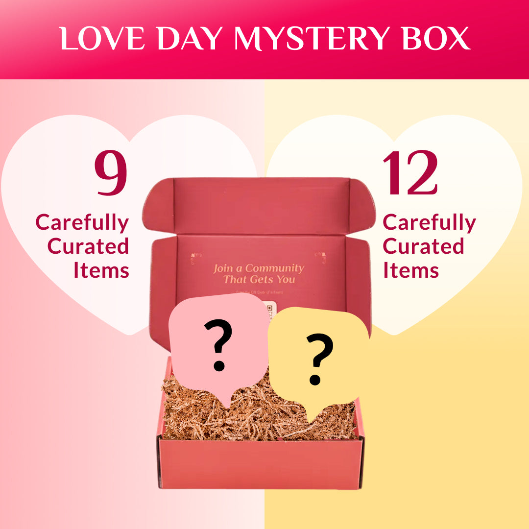Love Day Mystery Box - 9 or 12 Self-Love Essentials