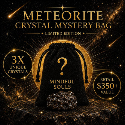 Crystal Mystery Bag – Perseid Meteorite Limited Edition